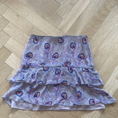 Minigonna Karen Millen motivo pavone EU 38