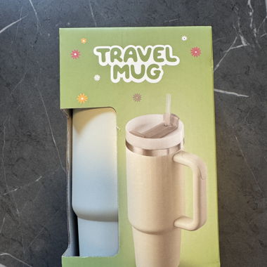 Travel Mug Beige