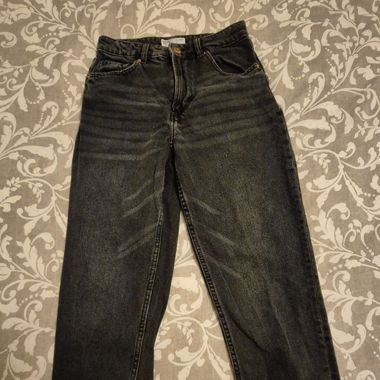 Jeans Mom noir
