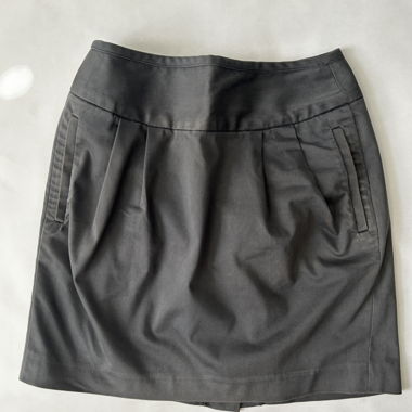 Banana Republic Damen- Rock gerade mit Falten