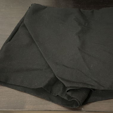 Short Zara noir  taille haute - style habillé 