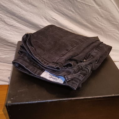 Jean straight regular fit 34/32 noir/gris foncé 