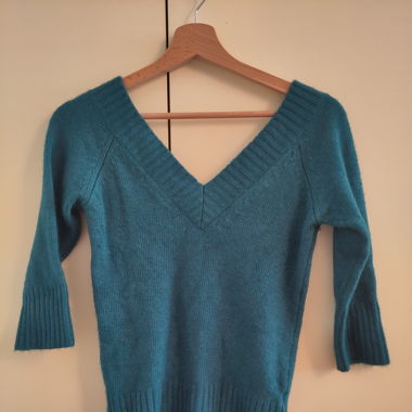 Pull vert forêt