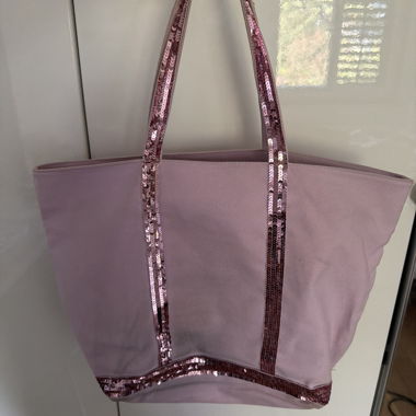 Rosa Pailletten Shopper Bag