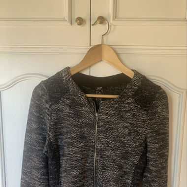 Veste courte chinée