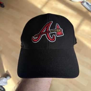 Cappellino da baseball nero Braves