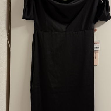 Robe de soirée noire Oh Polly