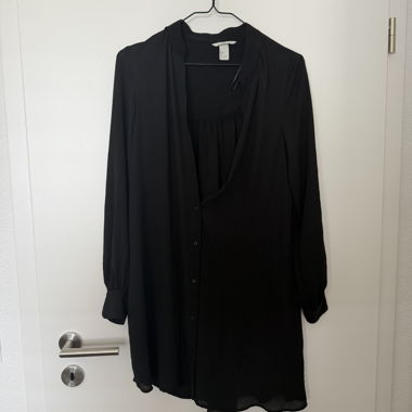 Robe chemisier noire