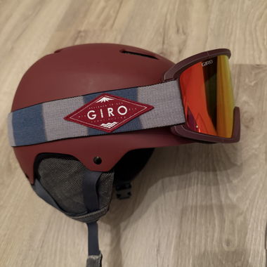Giro Skihelm inkl. Brille 