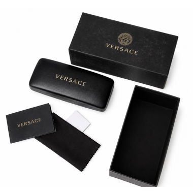 Leere Versace-Box