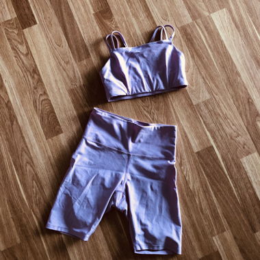 Set yoga Manola lilac