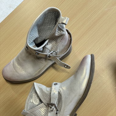 Lederstiefeletten 