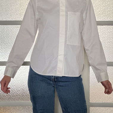 Chemise sans col de COS