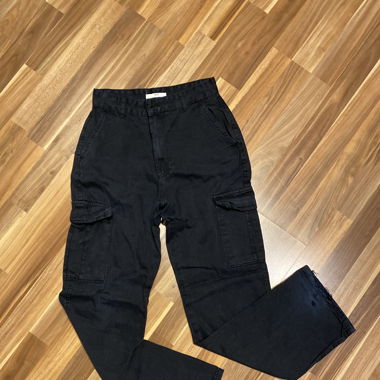 Cargohose Schwarz 