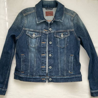 cropped jeans jacket