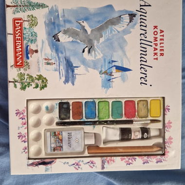 Aquarellmalerei Set