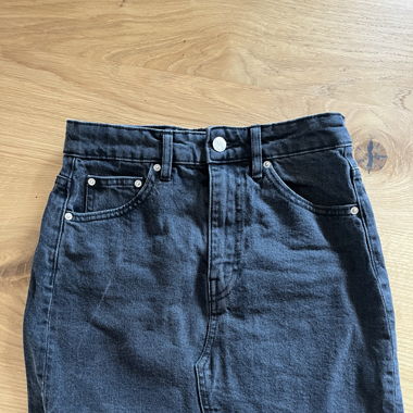Jeansrock schwarz