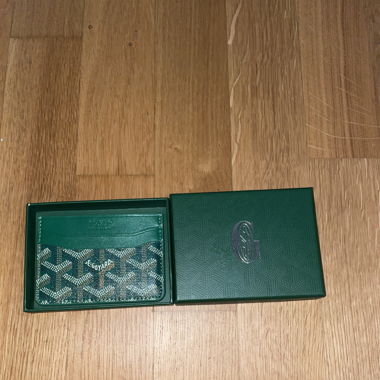 Goyard Cardholder Grün