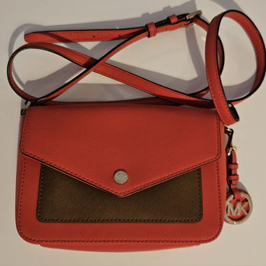 Michael Kors Red Crossbody Bag