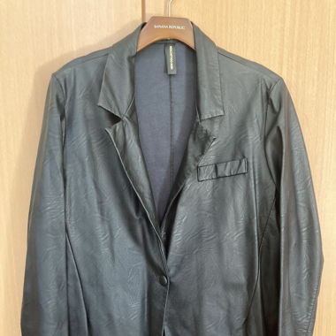 Jacke aus Kunstleder