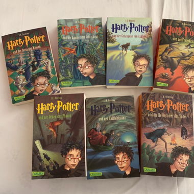 Harry Potter Taschenbuch Band 1-7