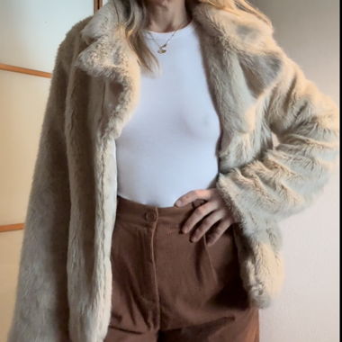 Faux Fur Jacket 