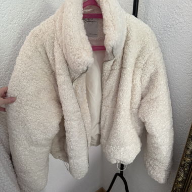 Veste Teddy blanc 