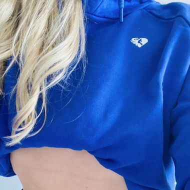 Power cropped Hoodie Womensbest