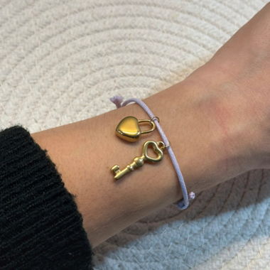 Bracelet breloque acier inoxydable 