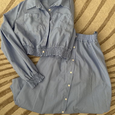 Camicia corta con gonna