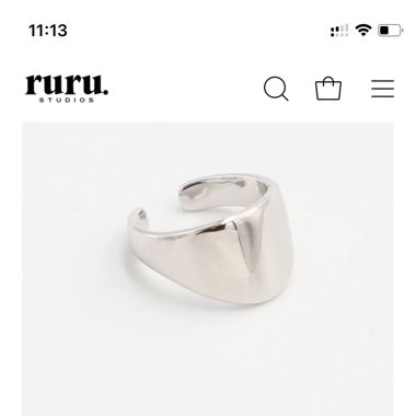 Brandneuer Earcuff Elia Silver Ruru Studios