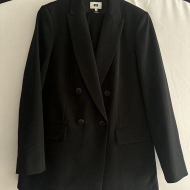 Blazer doppiopetto nero WE 40