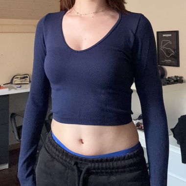 Maglia blu navy