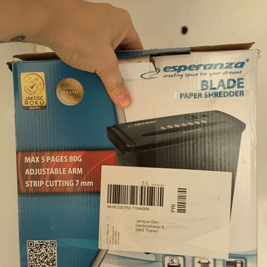 Papier Schredder 