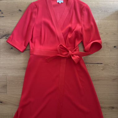 Red Wrap Dress