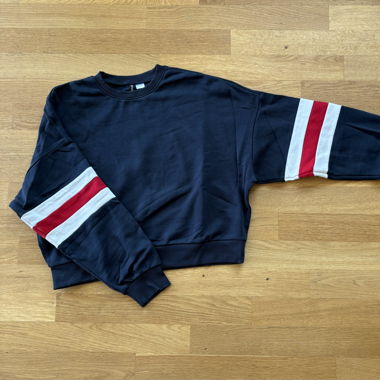 Pullover blau/weiss/rot