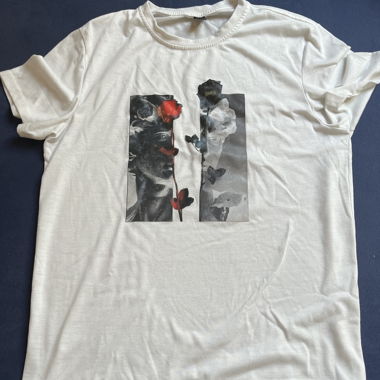 Weisses Shirt L