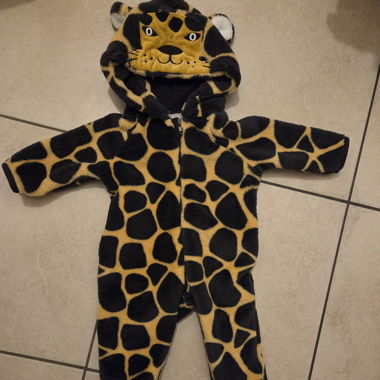 Leopard jumpsuit 56cm