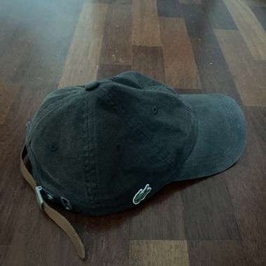 Casquette Lacoste noire