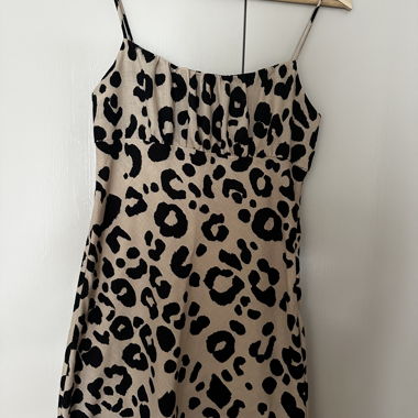 MNG Leopard Print Dress