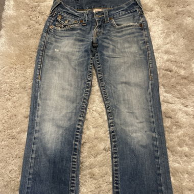 Pantaloni True Religion a vita bassa