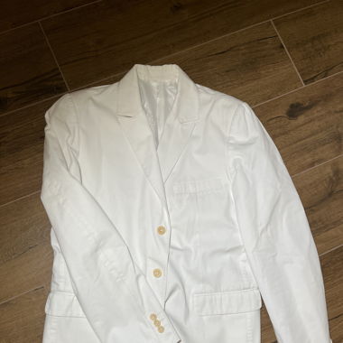 Blazer uomo bianco taglia 48