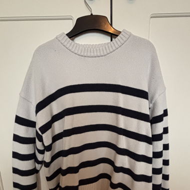 Zara oversized striped jumper