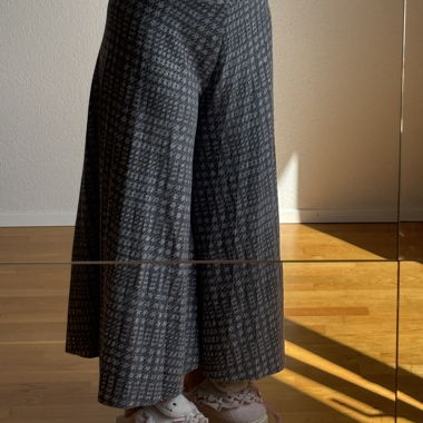 Fabric trousers