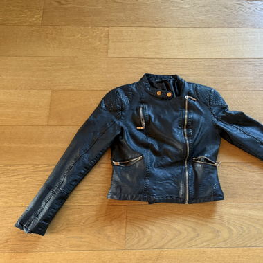 Leder Jacke