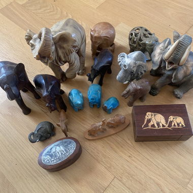 Éléphant décoratif