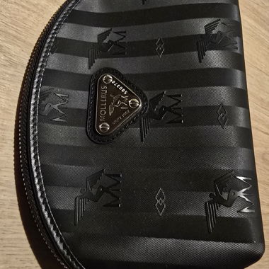 Mollerus Gaebris Kosmetiktasche schwarz/silber
