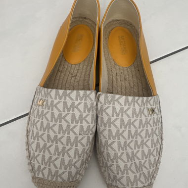 Espadrillas Michael Kors MK-Logo beige/giallo