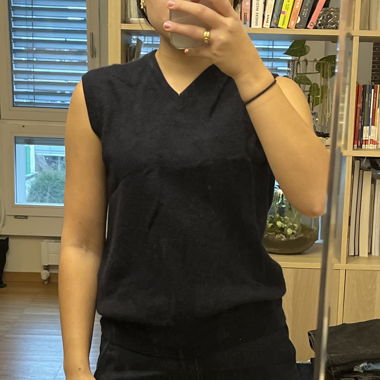 Dunkelblaue Veste