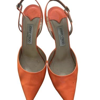 Escarpins Jimmy Choo orange
